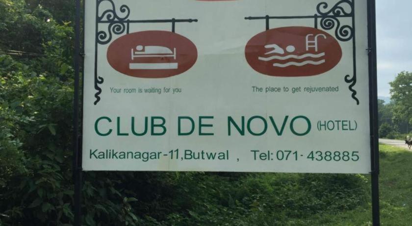 Club Denovo Hotel Butwāl Kültér fotó